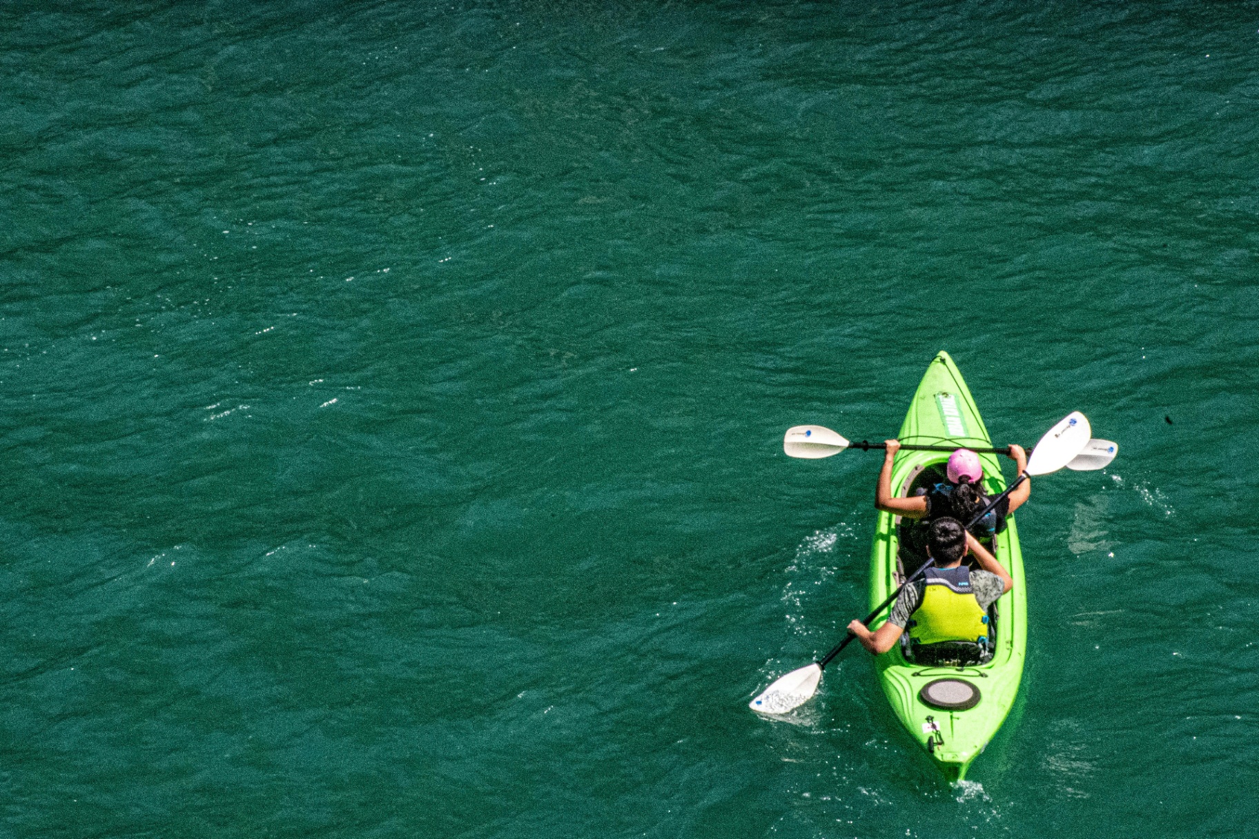 Lake kayaking